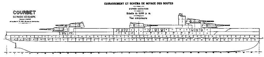 Линейные корабли типа «Курбэ». (1909-1945 ) - pic_19.jpg