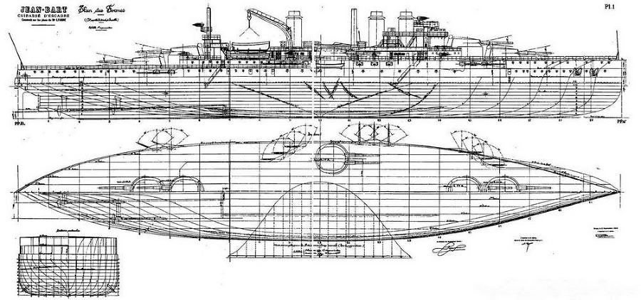 Линейные корабли типа «Курбэ». (1909-1945 ) - pic_23.jpg
