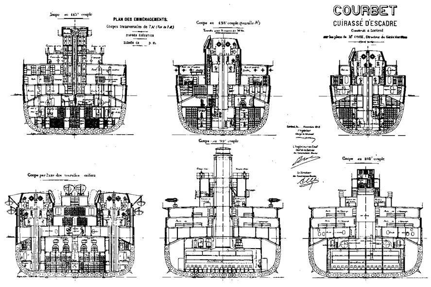 Линейные корабли типа «Курбэ». (1909-1945 ) - pic_24.jpg