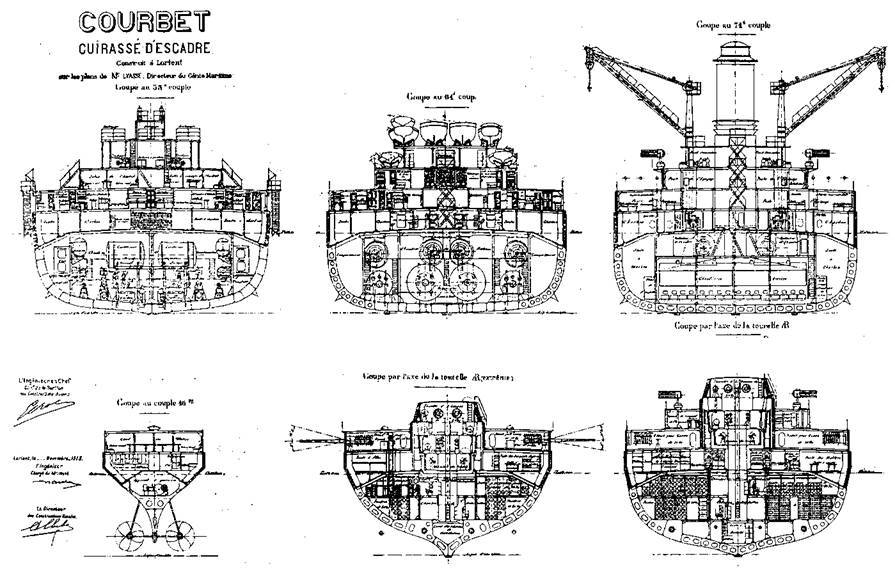 Линейные корабли типа «Курбэ». (1909-1945 ) - pic_25.jpg