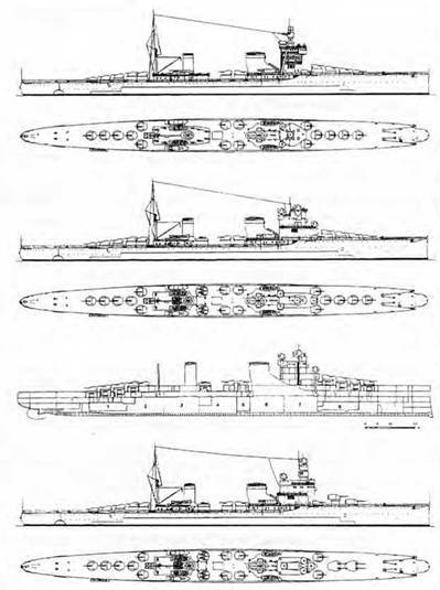 Легкие крейсера Италии. Часть I. 1932-1945 гг. Крейсера типа “Бартоломео Коллеони” и “Луиджи Кадорна” - pic_30.jpg