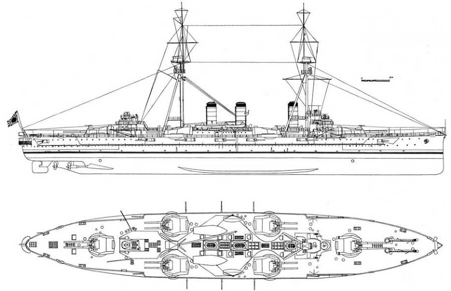 Боевые корабли японского флота. Линкоры и авианосцы 10.1918 – 8.1945 гг. Справочник - pic_15.jpg