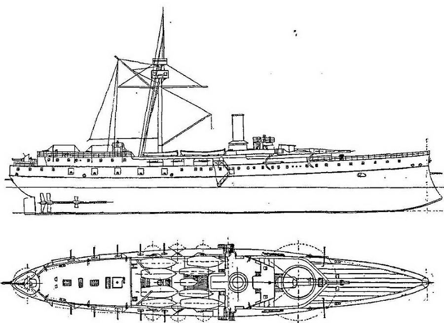 Крейсера типа “Мацусима”. 1888-1926 гг. - img_3.jpg