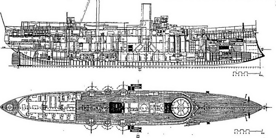 Крейсера типа “Мацусима”. 1888-1926 гг. - img_19.jpg_0