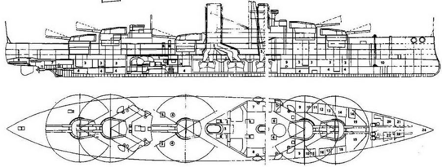 Линейные корабли типа “Орион”. 1908-1930 гг. - img_25.jpg