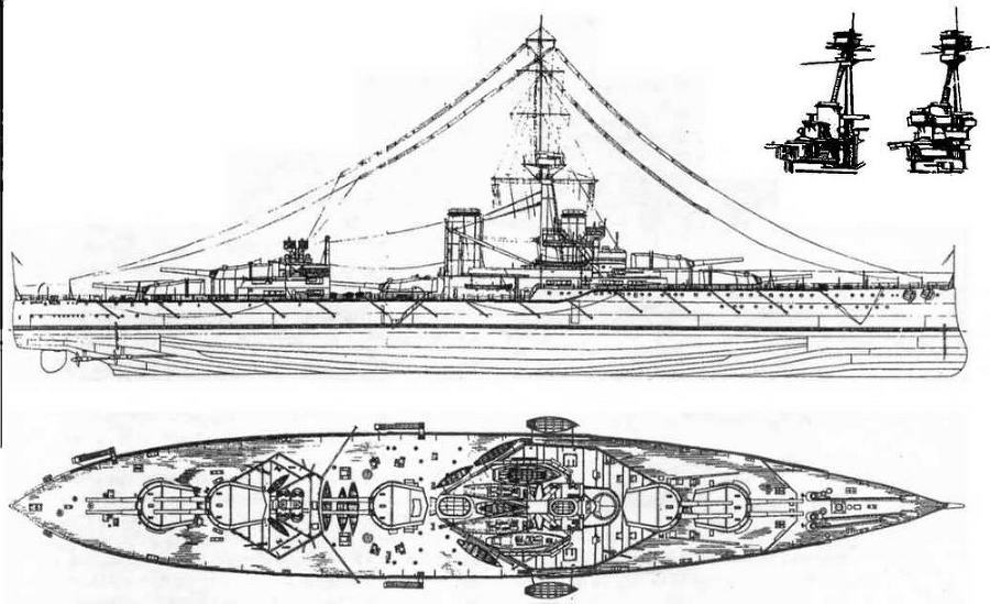 Линейные корабли типа “Орион”. 1908-1930 гг. - img_41.jpg