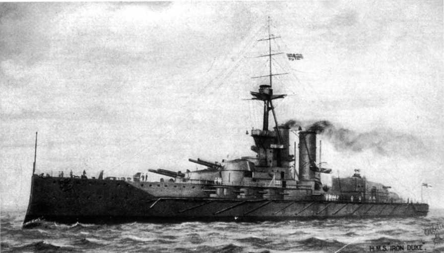 Линейные корабли типа “Орион”. 1908-1930 гг. - img_159.jpg