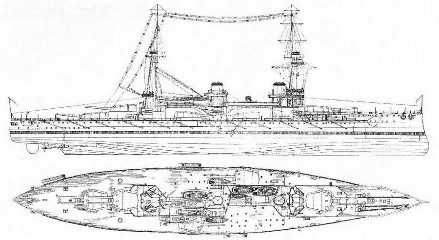 Линейные корабли типа “Нептун”. 1909-1928 гг. - img_18.jpg