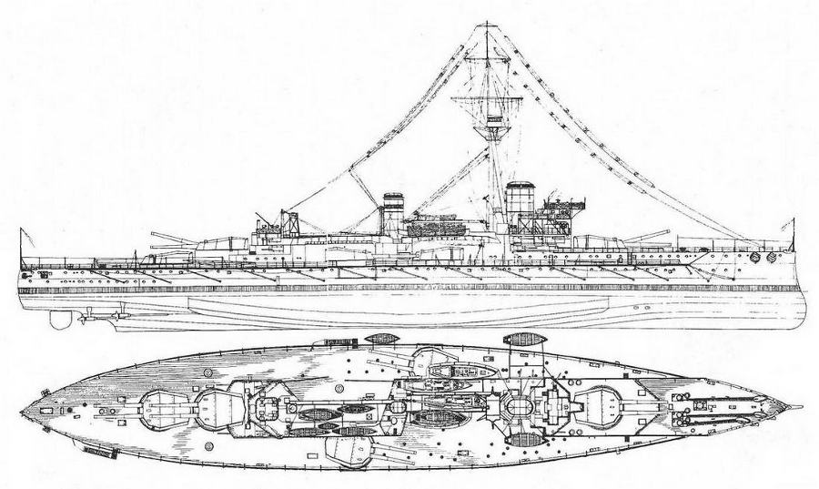 Линейные корабли типа “Нептун”. 1909-1928 гг. - img_38.jpg