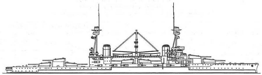 Линейные корабли “Эджинкорт”, “Канада” и “Эрин”. 1910-1922 гг. - img_17.jpg