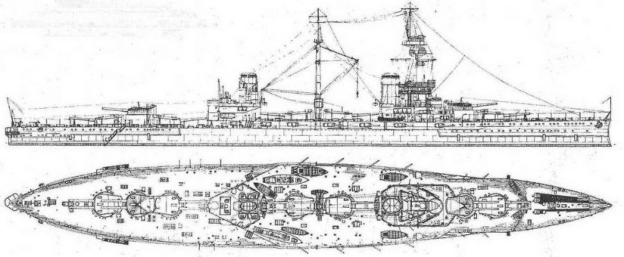 Линейные корабли “Эджинкорт”, “Канада” и “Эрин”. 1910-1922 гг. - img_20.jpg