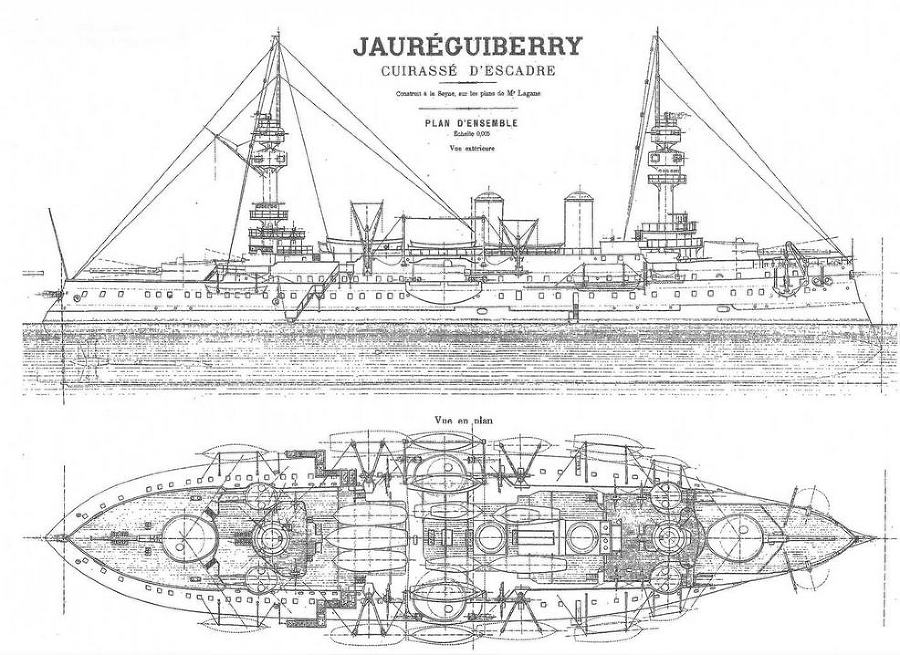 Образцовые броненосцы Франции. Часть I. “Жорегибери”. 1891-1934 гг. - img_13.jpg