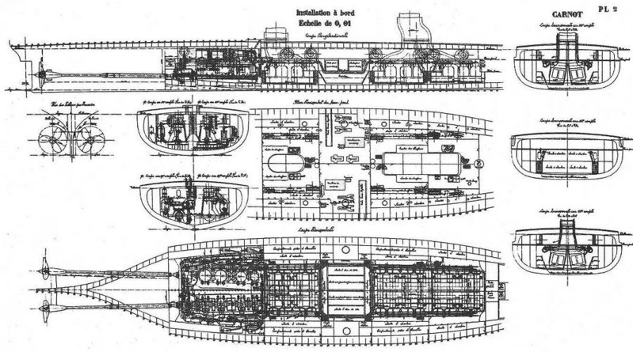 Образцовые броненосцы Франции. Часть II. “Карно” (1891-1922) - img_25.jpg