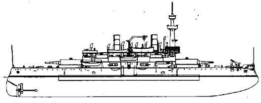 Броненосцы Соединенных Штатов Америки "Мэн", "Техас", "Индиана", "Массачусетс", "Орегон" и "Айова" - pic_26.jpg