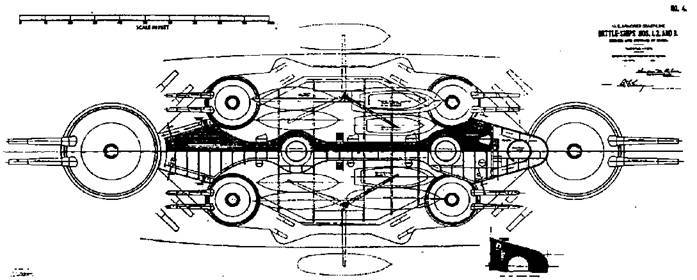 Броненосцы Соединенных Штатов Америки "Мэн", "Техас", "Индиана", "Массачусетс", "Орегон" и "Айова" - pic_45.jpg