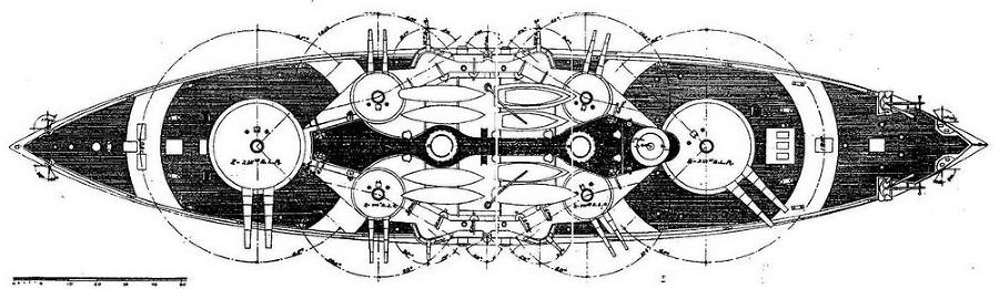 Броненосцы Соединенных Штатов Америки "Мэн", "Техас", "Индиана", "Массачусетс", "Орегон" и "Айова" - pic_50.jpg