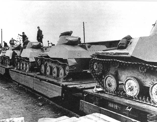 Легкие танки семейства Т-40. «Красные» разведчики - pic_22.jpg