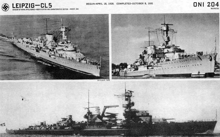 Легкие крейсера типа «Нюрнберг». 1928-1945 гг. - img_32.jpg