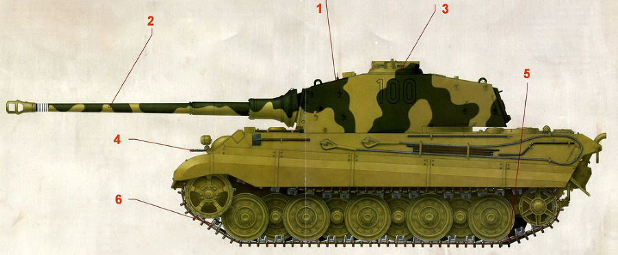 Боевые машины мира, 2014 № 23 Тяжелый танк Pz. KpfwVI Ausf.B «Тигр II» - pic_8.jpg