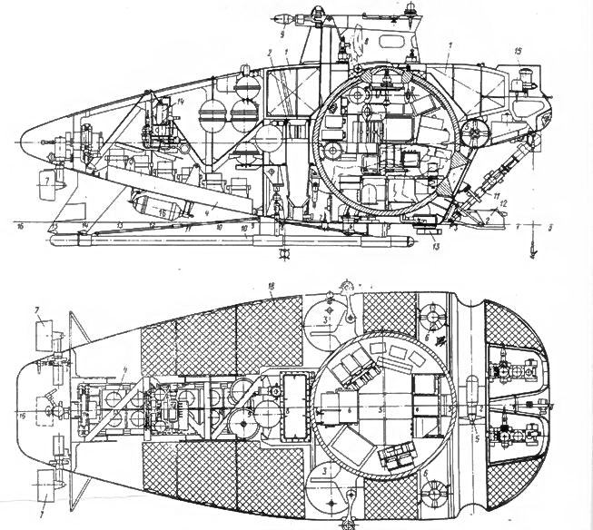 Советские дизель-электрические подводные лодки послевоенной постройки - pic_105.jpg