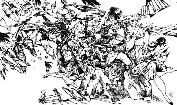 Вертикальная песня, исполненная падающими на дерево - sled0018.jpg