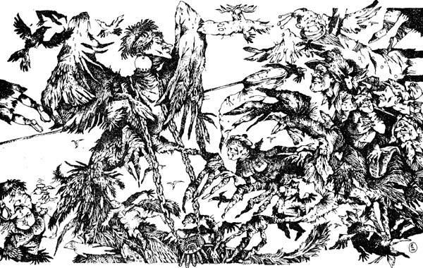 Вертикальная песня, исполненная падающими на дерево - sled0023.jpg