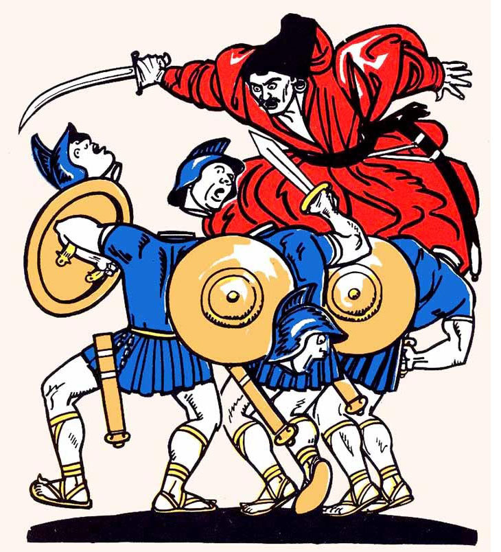 Энеида(илл. А. Базилевича) - ris92isobrezW.jpg