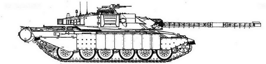 Средние и основные танки зарубежных стран 1945 — 2000 Часть 1 - img_14.jpg