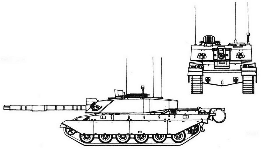 Средние и основные танки зарубежных стран 1945 — 2000 Часть 1 - img_16.jpg