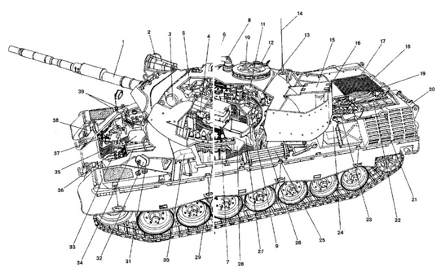 Средние и основные танки зарубежных стран 1945 — 2000 Часть 1 - img_24.jpg