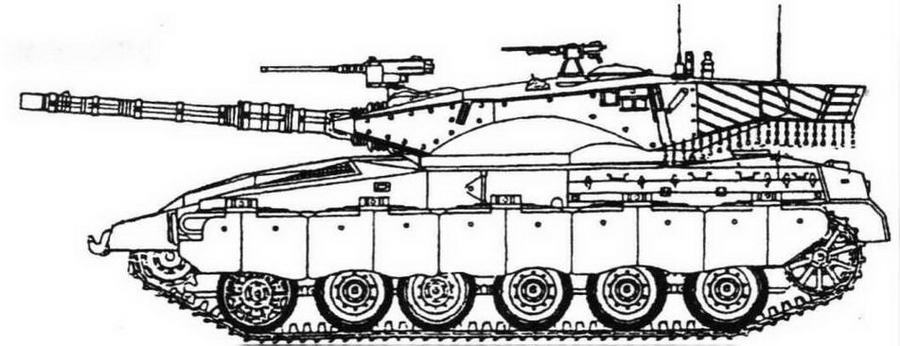 Средние и основные танки зарубежных стран 1945 — 2000 Часть 1 - img_31.jpg