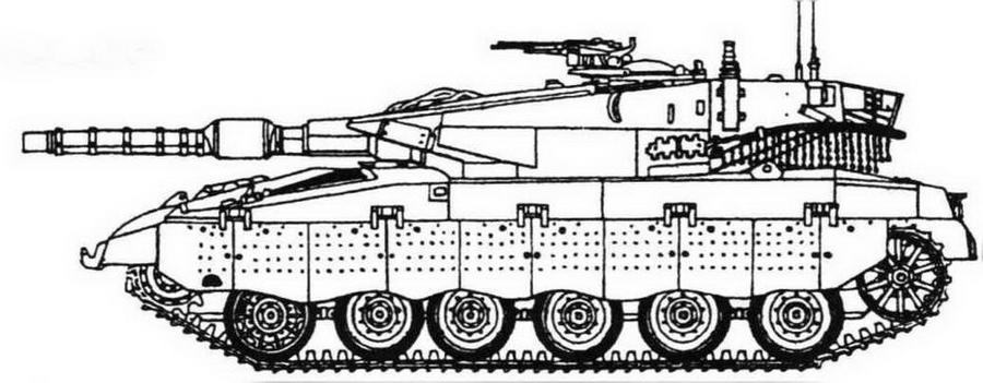 Средние и основные танки зарубежных стран 1945 — 2000 Часть 1 - img_32.jpg