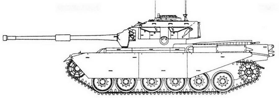 Средние и основные танки зарубежных стран 1945 — 2000 Часть 1 - img_5.jpg