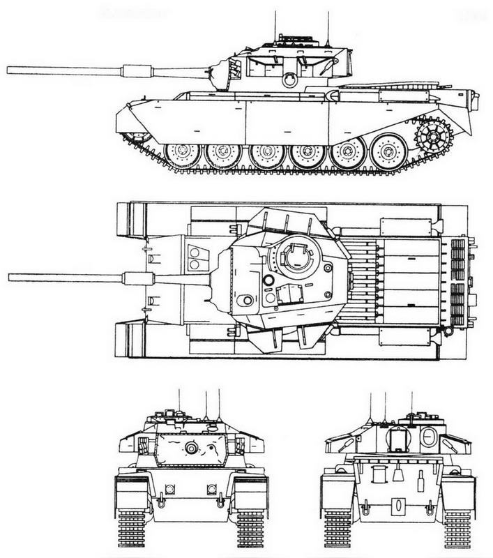 Средние и основные танки зарубежных стран 1945 — 2000 Часть 1 - img_6.jpg