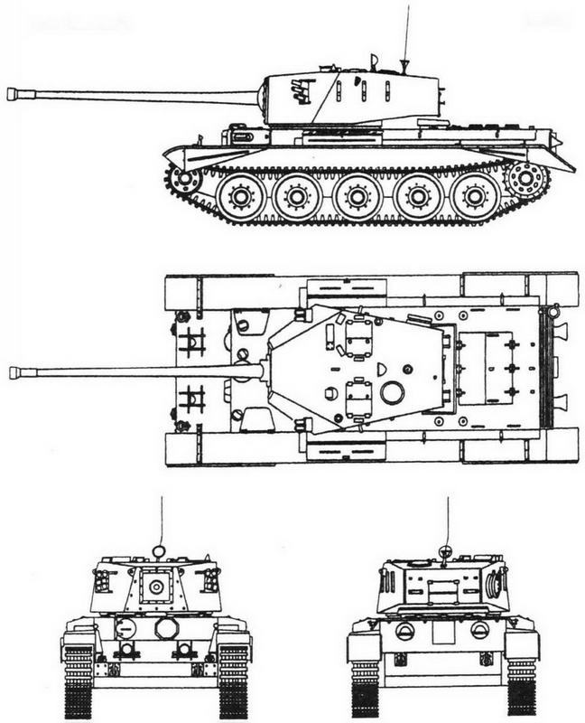 Средние и основные танки зарубежных стран 1945 — 2000 Часть 1 - img_7.jpg