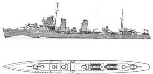 Эскадренные миноносцы Англии во второй мировой войне. Часть I (1925 -1945 гг.) - img_17.jpg