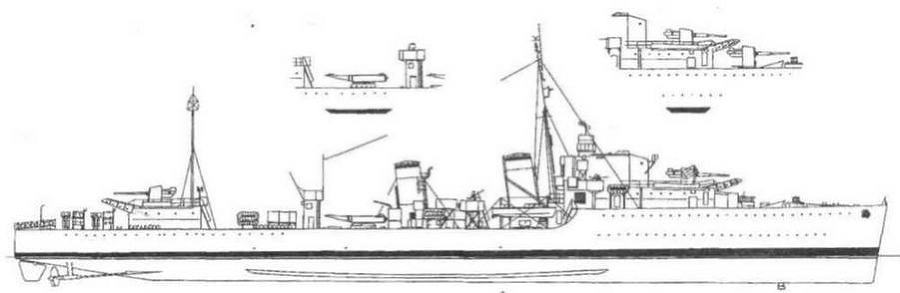 Эскадренные миноносцы Англии во второй мировой войне. Часть I (1925 -1945 гг.) - img_22.jpg