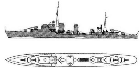 Эскадренные миноносцы Англии во второй мировой войне. Часть I (1925 -1945 гг.) - img_23.jpg