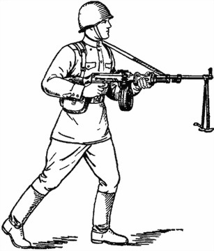 Наставление по стрелковому делу 7,62-мм ручной пулемет Дегтярева (РПД) - i_069.jpg