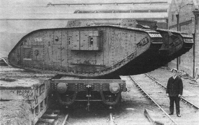 «Сухопутные корабли» (английские тяжелые танки Первой мировой войны) 2000/5 - img_28.jpg