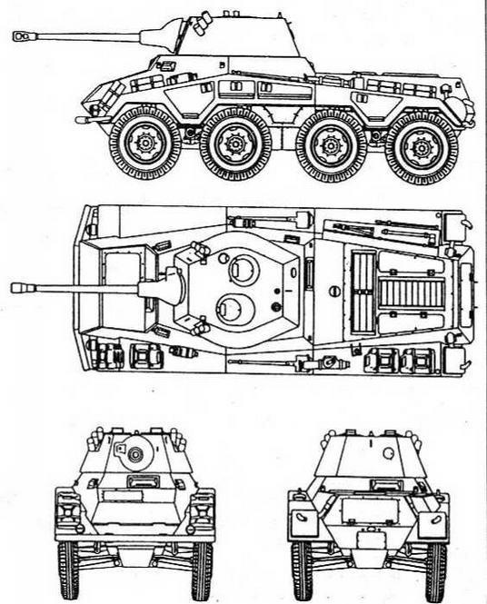 Бронетанковая техника Германии 1939 - 1945 (часть II) Бронеавтомобили, бронетранспортеры, тягачи и спецмашины - img_13.jpg