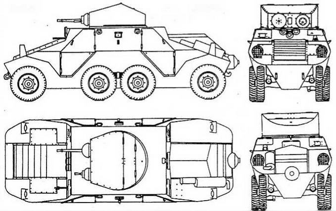 Бронетанковая техника Германии 1939 - 1945 (часть II) Бронеавтомобили, бронетранспортеры, тягачи и спецмашины - img_16.jpg