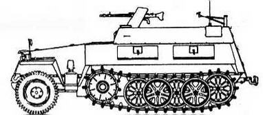 Бронетанковая техника Германии 1939 - 1945 (часть II) Бронеавтомобили, бронетранспортеры, тягачи и спецмашины - img_18.jpg