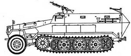 Бронетанковая техника Германии 1939 - 1945 (часть II) Бронеавтомобили, бронетранспортеры, тягачи и спецмашины - img_24.jpg