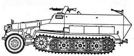 Бронетанковая техника Германии 1939 - 1945 (часть II) Бронеавтомобили, бронетранспортеры, тягачи и спецмашины - img_25.jpg