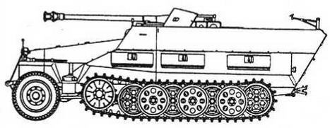 Бронетанковая техника Германии 1939 - 1945 (часть II) Бронеавтомобили, бронетранспортеры, тягачи и спецмашины - img_32.jpg