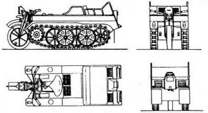 Бронетанковая техника Германии 1939 - 1945 (часть II) Бронеавтомобили, бронетранспортеры, тягачи и спецмашины - img_35.jpg