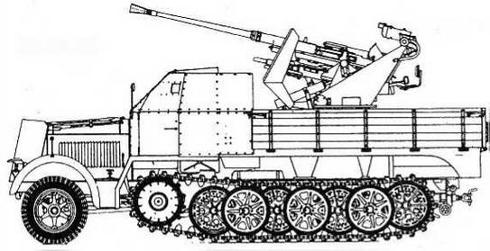 Бронетанковая техника Германии 1939 - 1945 (часть II) Бронеавтомобили, бронетранспортеры, тягачи и спецмашины - img_44.jpg