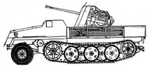 Бронетанковая техника Германии 1939 - 1945 (часть II) Бронеавтомобили, бронетранспортеры, тягачи и спецмашины - img_49.jpg