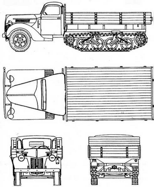 Бронетанковая техника Германии 1939 - 1945 (часть II) Бронеавтомобили, бронетранспортеры, тягачи и спецмашины - img_53.jpg